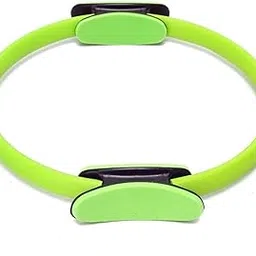 ZALHIN Ab Workout Pilates Ring Circle Resistance Exercise Workout Fitness Yoga Ring Dual Band green-picture-55