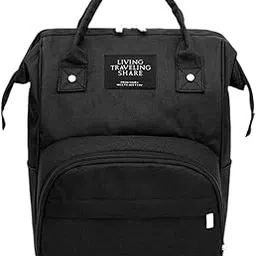 ATORSE™ Baby Diaper Bag Backpack Portable Travel Baby Bags for Picnic Hiking Nursery Black|Baby|Diapering|Diaper Bags-picture-26