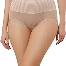 fabluk Women's Cotton High Waist Full Coverage Hipster Panty | Everyday Comfort | Breathable Cotton Spandex Blend | Sizes M, L, XL-picture-18