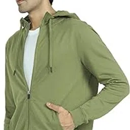 xyxx Men's Cruze French Terry Cotton Regular Fit Hooded Sweatshirt-picture-37