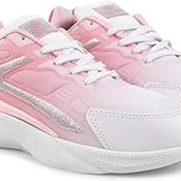 axrow Stylish Sports Running Shoes, Women's Breathable Mesh Sneakers, White and Multi-Colour Options-picture-25