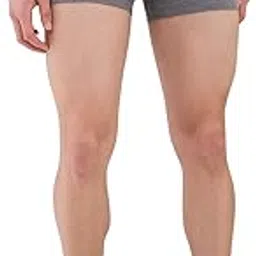 park avenue Men Regular Fit Solid Pattern Tactel Nylon Elastane Blend Trunk Grey-picture-36