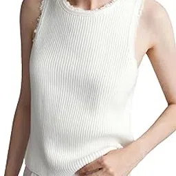 bollyclues Women's Printed Rayon Sleeveless Top for Women | Western Shirt for Women Stylish Latest | Office Wear Crop Top Blouse(TO-05)-picture-28