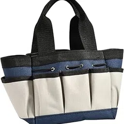 CALANDIS Garden Tool Storage Bag Handheld Garden Storage Bag for Electrician Gardener Blue L | Wrenches | Home Organization-picture-24