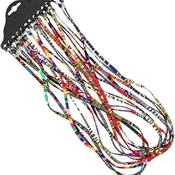 saz dekor 12Pcs Colorful Color Random Fashion Eyeglass Chain Sunglass Holder Strap Lanyard Spectacles Sport Neck Rope|Sunglass For Woman With Storage Box, Stylish Sunglasses, Frame for Woman Man|-picture-11