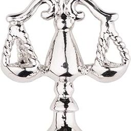 the tie hub Law weighing scale Silver Lapel Pins For Men-picture-4