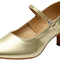 kacheeg Gold heel dance sandals soft sole comfortable wear for women practice performance-picture-30
