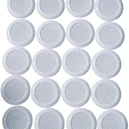 MAHEEK TRADERS | Home Wall Air Hole Closer Round Mosquito Net Dust Controller White 1.5 INCH (20psc 1.5inch)|Circle air Cowl|Chimney Vent Pipe Cover | Air Vent Grille Cover ducting (Pack of 20)-picture-18