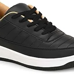 hattoun Trendy Stylish & Good Looking Shoes for Man for Men (Black, 7)-picture-41