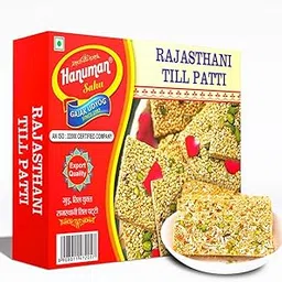 Hanuman SAHU GAZAK UDYOG Rajasthani Homemade Til Patti 500g | Tilpatti | Sesame Chikki | Tilsakri | Gajakpatti | No Added Preservatives or Colours-picture-70