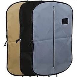 Kuber Industries 3 Pieces Foldable Non Woven Men's Coat Blazer Suit Cover (Grey & Black & Brown) -CTKTC041697-picture-28