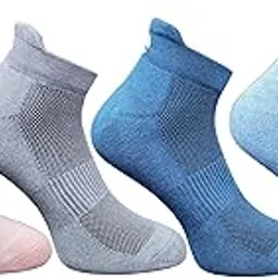ecosync Ankle Bamboo Socks Men, Women & Unisex Moisture-Wicking & Breathable Keeps Feet Dry & Fresh Pack of 4 Olive, Navy Blue, Dark Grey and Off White-picture-19