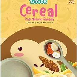 timios Instant & Healthy 100% Natural Ragi Almond & Banana Cereal With Milk Benefits - 300 g-picture-21