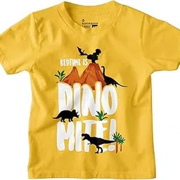 Bon Organik Boy's Cartoon Regular Fit T-Shirt-image-9