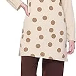 plush push the fashion Winter Wear Warm & Printed Night Suit Set of Shirt & Pyjama | Nightwear Suits for Women (NW-101)-picture-30