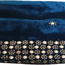 Velvet Blouse Piece Material for Women, Unstitched, Combo of 1 (1.00 Meter Each) - Navratri Special, Durga Puja Special, Oti Bharan, Ugadi Special -C124_DES_AFB_VELVETX0023-picture-26