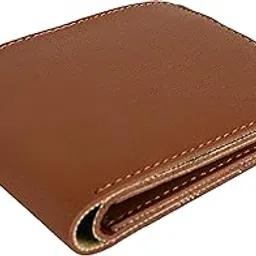 Men Casual, Formal, Ethnic, Travel, Trendy, Evening/Party Tan Genuine Leather Wallet (3 Card Slots)_BZ_Fill-Coin-TAN-picture-26