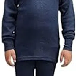 SHAKUBHAR Top - Pyjama Set Thermal for Boys & Girls (Multicolor, Pack of 1) Blue-picture-14