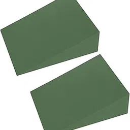 LOOM TREE® 2Pcs Slant Board Calf Stretcher Fitness Eva Heel Stretcher Yoga Wedge Blocks Green 12Cmx15Cmx5Cm | Fitness, Running & Yoga | Yoga & Pilates | Yoga Props-picture-17