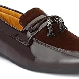 wakins Men's Loafer for Men | Stylish & Comfortable with Soft Cushioned Insole | Hand-Stitched Design for Trendy-picture-26