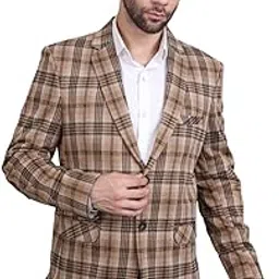 jack & sparrow Tweed Blazer for Men - Formal & Casual Winter Wear Blazer-picture-28