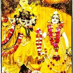 MAYAPURI Iskcon Radha Krishna Photo Framed, Religious Painting | Home Decorative (7 X 5 Inch)-picture-25