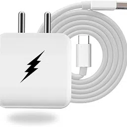 Type C Charger For vivo V29e Original Adopter Super Fast Quick Charging Smart IC Technology With 1m Type C USB Data Cable (White, Dash, TBN.A7)-picture-47