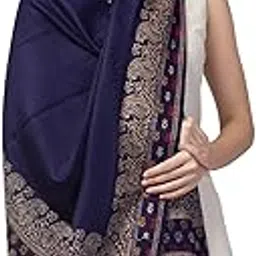 tweedle Women’s Jamawar Shawl/Stole for Winters, Blended Wool Shawl for Ladies,Large Size- (40 x 80) inches-picture-27