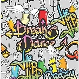 KARTMEN Paper Hip Hop (50 Sheets, 100 Pages) A5 Sketchbook|Top Spiral-Bound Sketchpad for Artists|Professional Grade Drawing and Sketchbook, Acrylic-picture-32