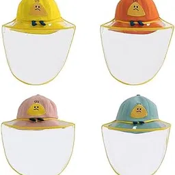 4Pcs Protection Hat for Kids|Clothing Shoes & Accessories | Kids Clothing Shoes & Accs | Girls Accessories | Hats Multicolour-picture-29