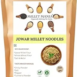 Millet Mania Sorghum Millet Jowar Noodles – Healthy Noodles for Kids & Adults | No Maida, High Fiber, Diabetic-Friendly, Easy to Cook | Guilt-Free Maida Alternative | 210g (Pack of 1)-image-13