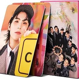 Careflection Seventeen 17 is Right here Album Holographic Laminated Photocards Pack Set of 55-picture-27