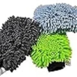 Milestouch - Micro Fiber Washing/Cleaning Hand Gloves - Pack of 4-picture-23