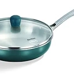 Hawkins Olive Pro 22 cm Frying Pan, Triply Stainless Steel Fry Pan with Stainless Steel Handle and Stainless Steel Lid, Green (POSF22G)-picture-42