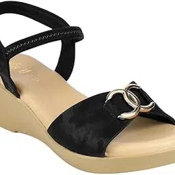 tresmode RERUN Women's Dress Wedge Sandals-picture-46