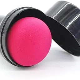 SUNISA Soft Cosmetic Loose Powder Mushroom Head Beauty Concealer Foundation Puff Brush (Pink)-picture-20