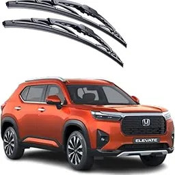 Wheelyfine® Car windshield replacement wiper blade set metal frame type suitable for Honda elevate (pack of 2) Dr-22 inch,Pa-16 inch-image-21