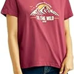 levi's Women Cotton Graphic Print Relaxed Fit T-Shirt-picture-29