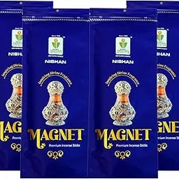 Nishan Premium Incense Sticks – Fancy Collection | Long-Lasting & Soothing Fragrance for Home & Puja | Pack of 4 (120g Each) Agarbatti for Meditation & Relaxation (Pack of 4, Magnet)-picture-22