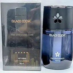 Cristal Volant Black odor Car Perfume Glass Bottle | Long-Lasting Dashboard Fragrance | Cotton Wick Aroma Diffuser for Vehicle | Air Vent & Interior Freshener (BO-13) (purple, 100 ml)-picture-25