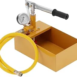 KANABEE Hydraulic Testing Pumps, Good Gas Tightness Universal Brass Clear Scale Manual Pressure Test Pump with Filter for - Home-picture-29