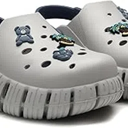 asian INDIGO-10 Stylish Women Clogs | Ultra-Light, Breathable & Comfortable Slip-Ons with Cute 3D Stickers-picture-18