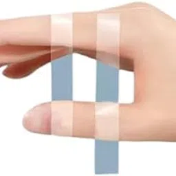 Bharat - 36 Strips Double Sided Tape for Fashion, Clothing and Body | All Day Strength Invisible Dress Tape for women | Gentle to stick on Skin and clothes | Transparent (36 strip)-picture-16