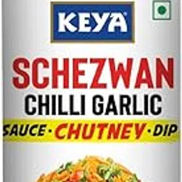 Keya Schezwan Chilli Garlic Chutney 250g | No Added MSG | Chunky for the Perfect Bite | Use it Anyway | Cook, Spread & Dip | Spicy & Zesty-image-65