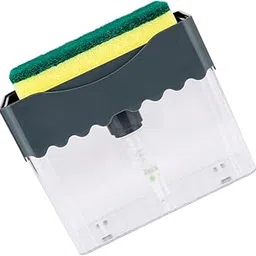 HOLIDYOYO Hand Push Soap Dispenser Liquid Soap Box for Kitchen Manual Pump for Sponge Holder Compact Design for Easy Use and Visibility Commercial Spaces-picture-34