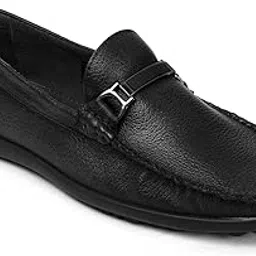 zoom shoes A2445 Men’s Genuine Leather Slip-On Loafers | Stylish, Lightweight & Comfortable Shoes for Office or Party-picture-39