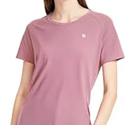 venzina Women's Cooling Workout T-Shirt with Seamless Design | 3D AirLayer Tech, Quick-Dry & UPF 50+ for Running, Yoga, Hiking & Commute S - XL-picture-31