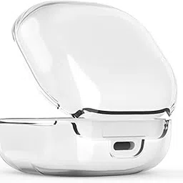Crysendo Durable Silicone Protective Cover With Hook, Compatible With Samsung Galaxy Buds Live Headphones Only (Not For Buds Plus) (Case Only- Earphone Not Included (Silicon Transparent)-picture-34