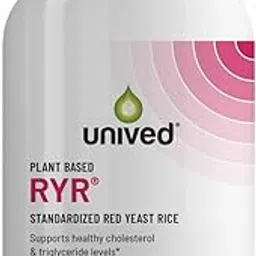 Unived Red Yeast Rice, 1200mg Per Serving, For Heart Health & Cholesterol Management, 120 Capsules-picture-14