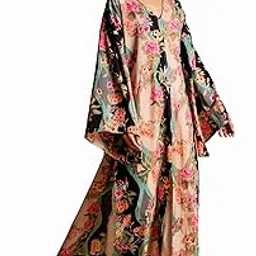 vancha Men's Cotton Kurta, Full Sleeve, Plain Ivory, Traditional Long Length-picture-48